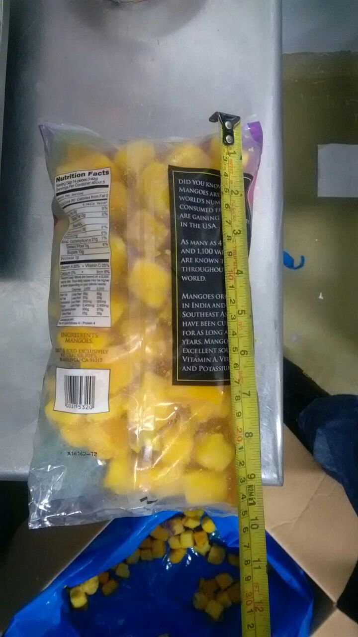 Línea de proceso de fruta